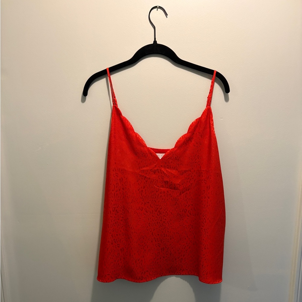 Socialite Red Lace Camisole
